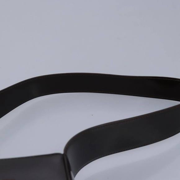 CELINE Shoulder Bag Enamel Brown Auth bs19881 - Picture 8 of 16